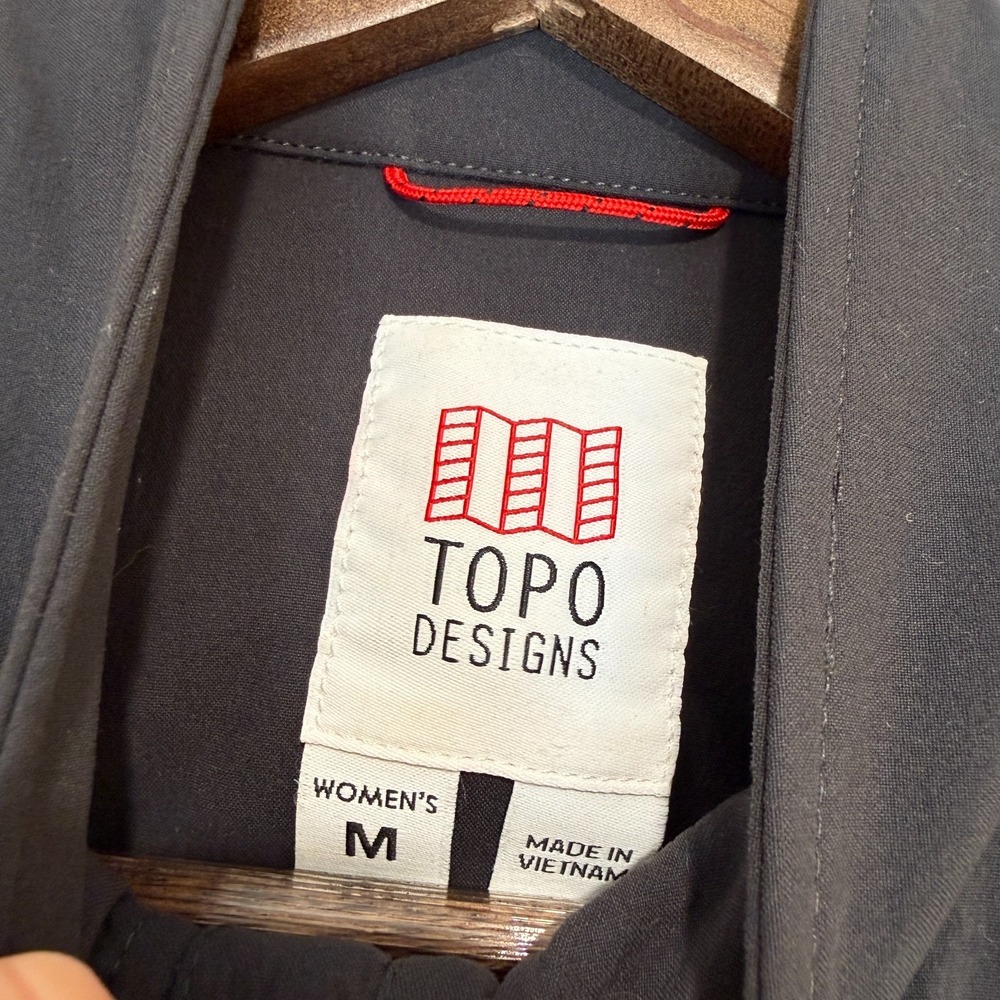 Topo Designers Coveralls Womens Medium Utility Performance One Piece Black - Picture 7 of 15